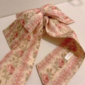 LoveShackFancy Lorna Pink Floral Barrette RARE